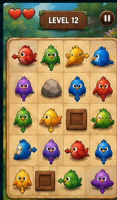 Critter Escape supplied development visual